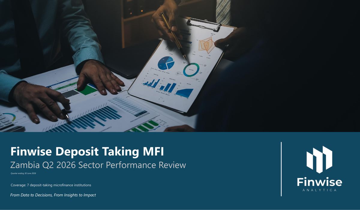 Zambia Deposit-Taking MFI Sector Performance Review, Q2 2026 cover